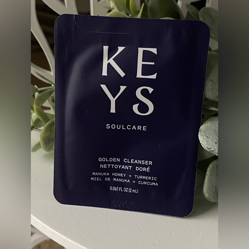 Keys soulcare golden cleanser SAMPLE